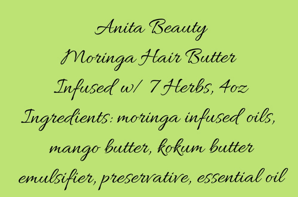 Anita Beauty Moringa Hair Butter (4oz)