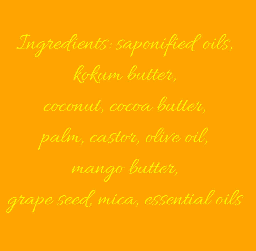 Anita Beauty Handcrafted Beauty Bar, Pineapple & Orange (6oz)
