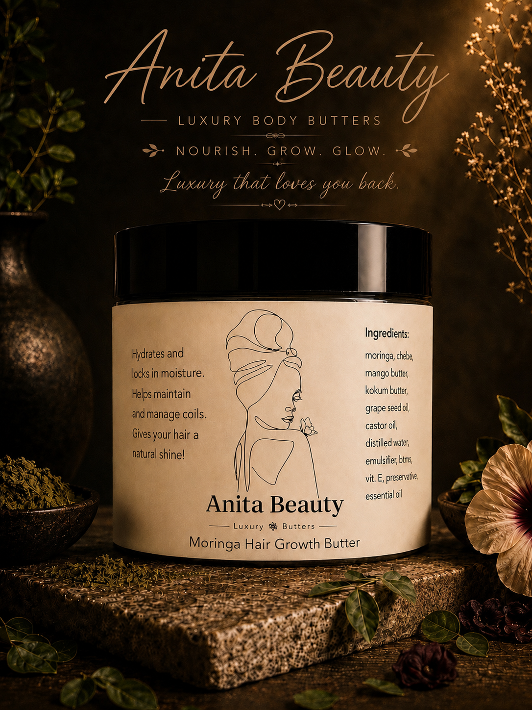 Moringa Hair Growth Butter