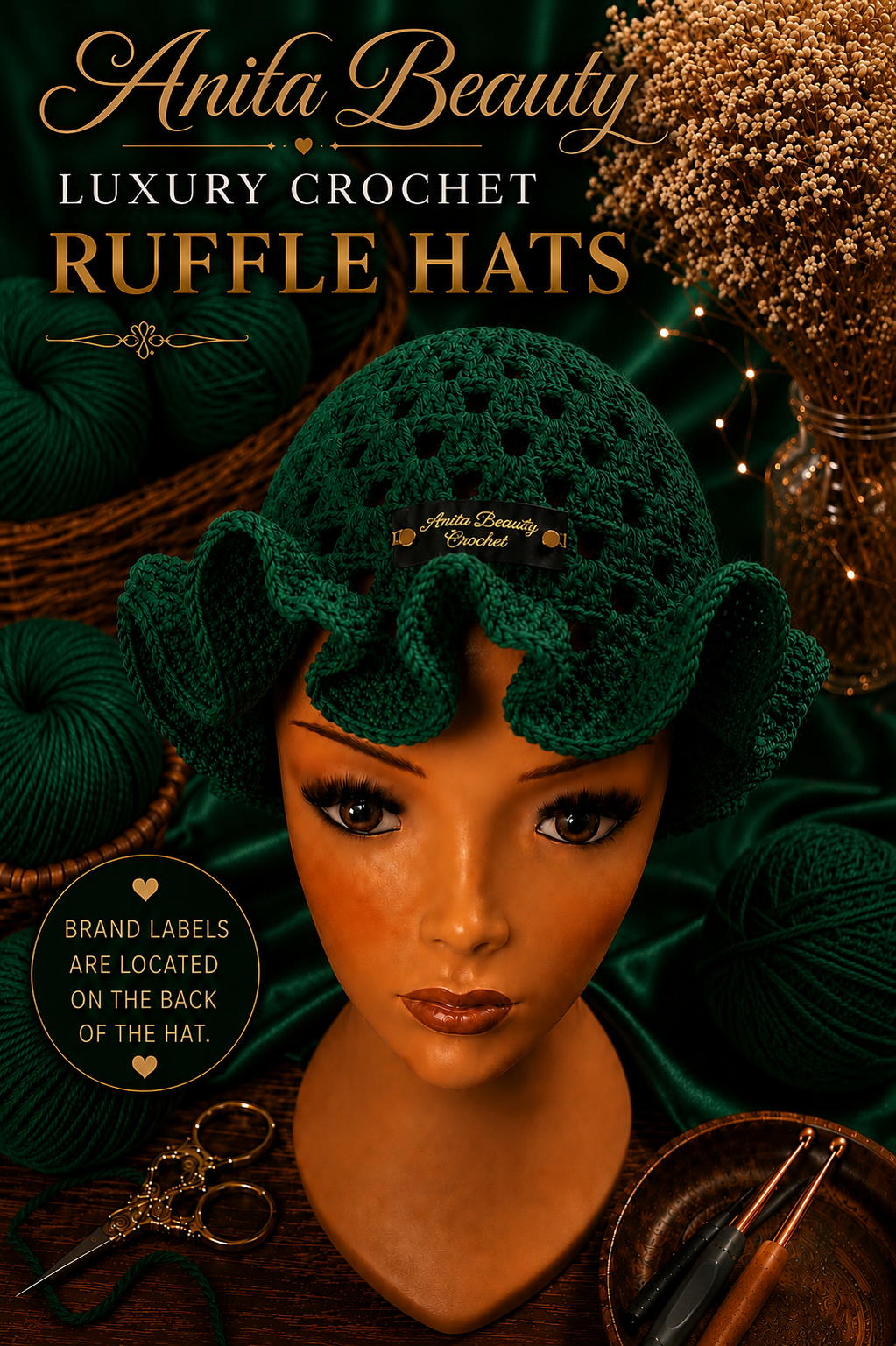 Luxury Crochet Hats