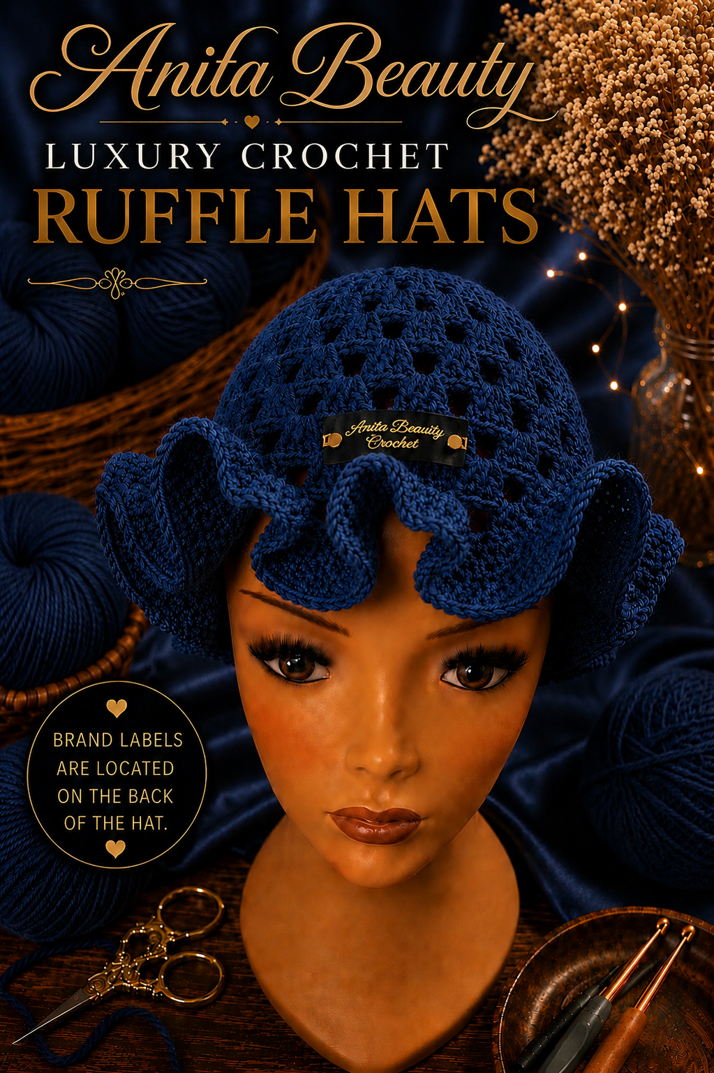 Luxury Crochet Hats