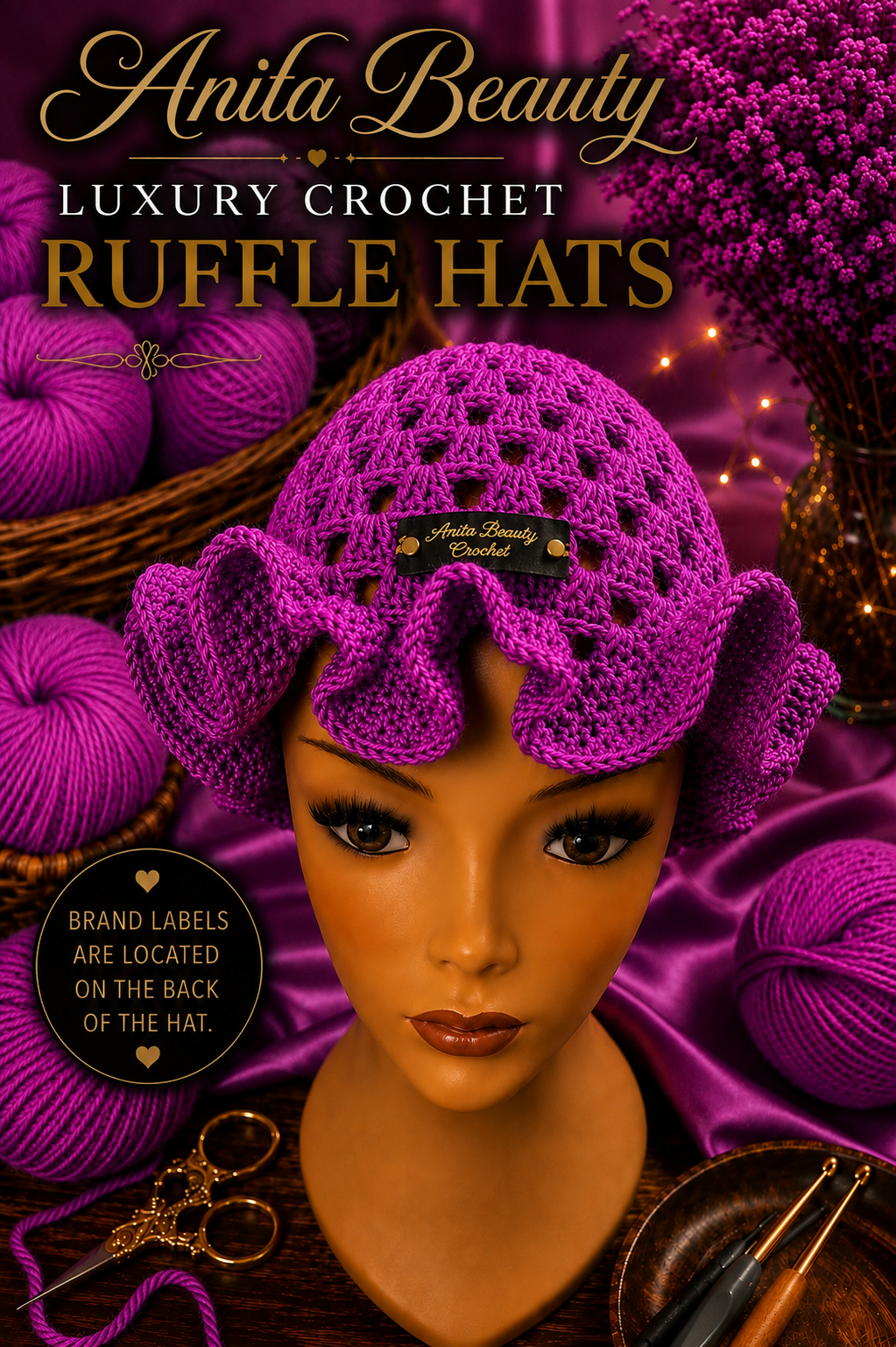 Luxury Crochet Hats