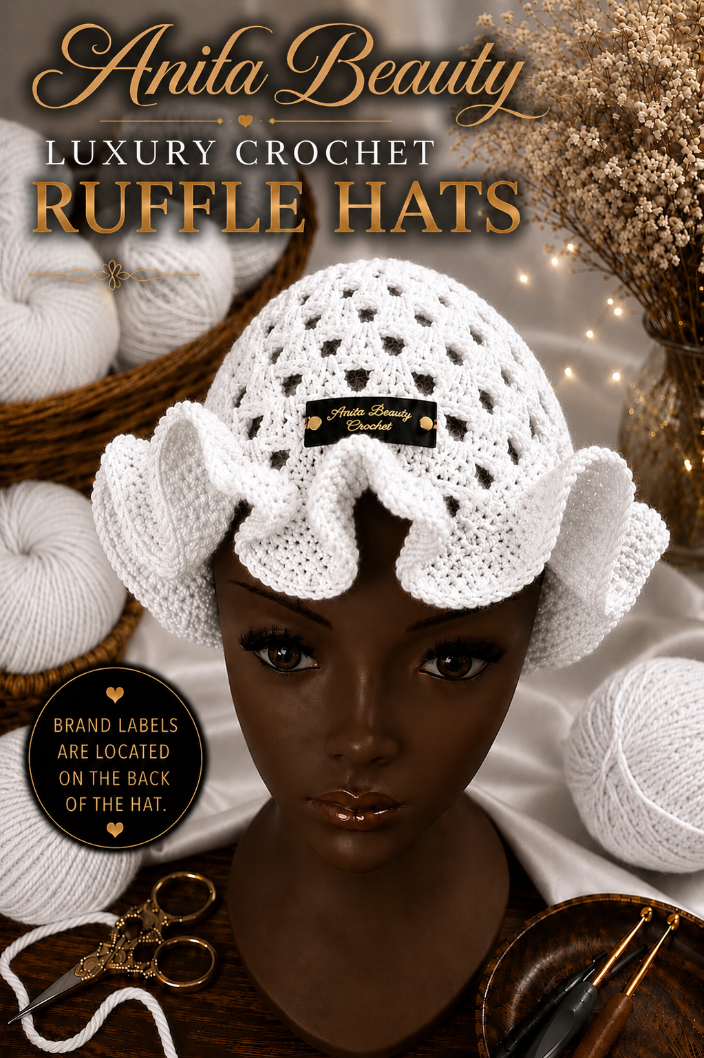 Luxury Crochet Hats
