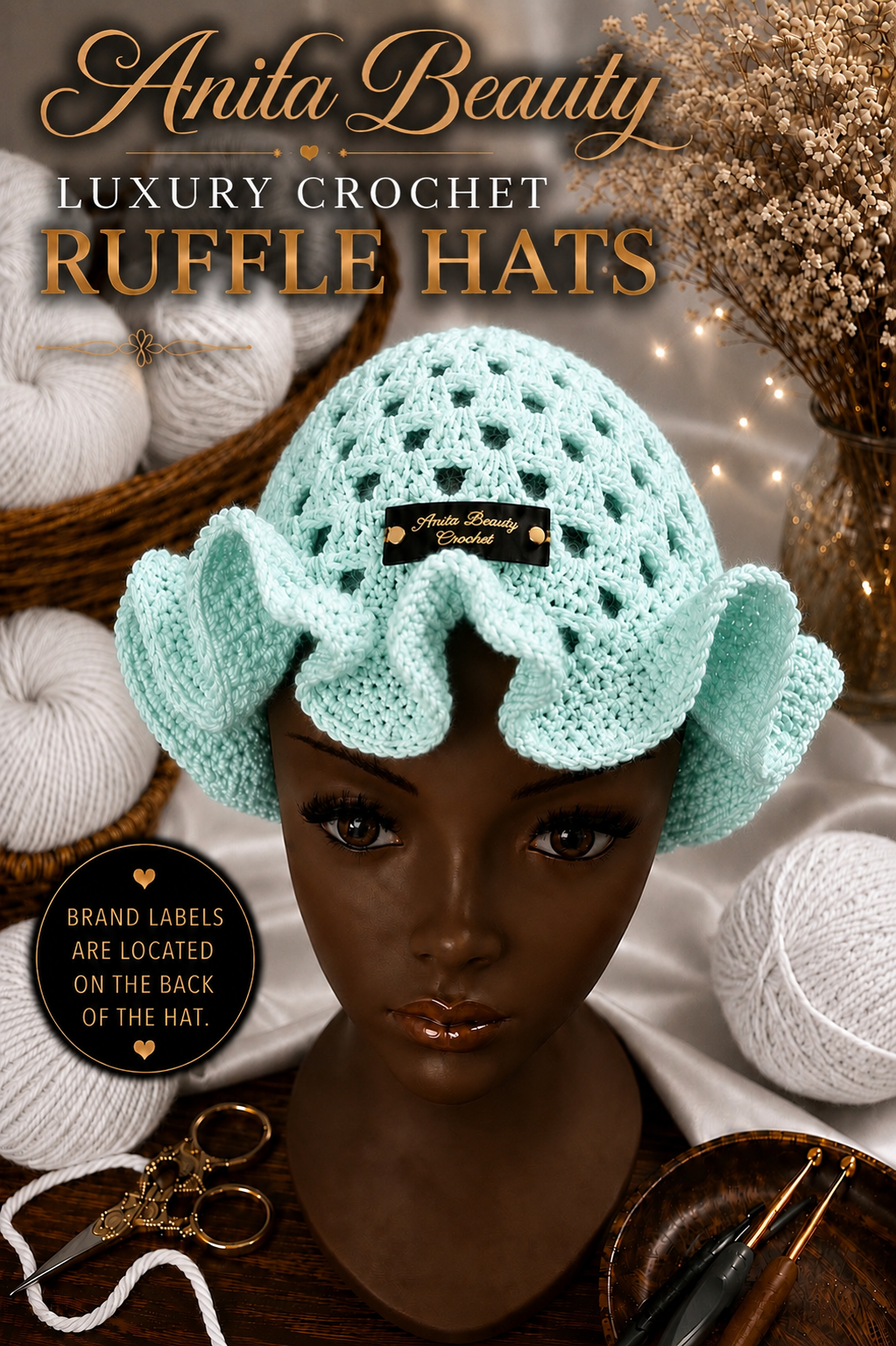 Luxury Crochet Hats